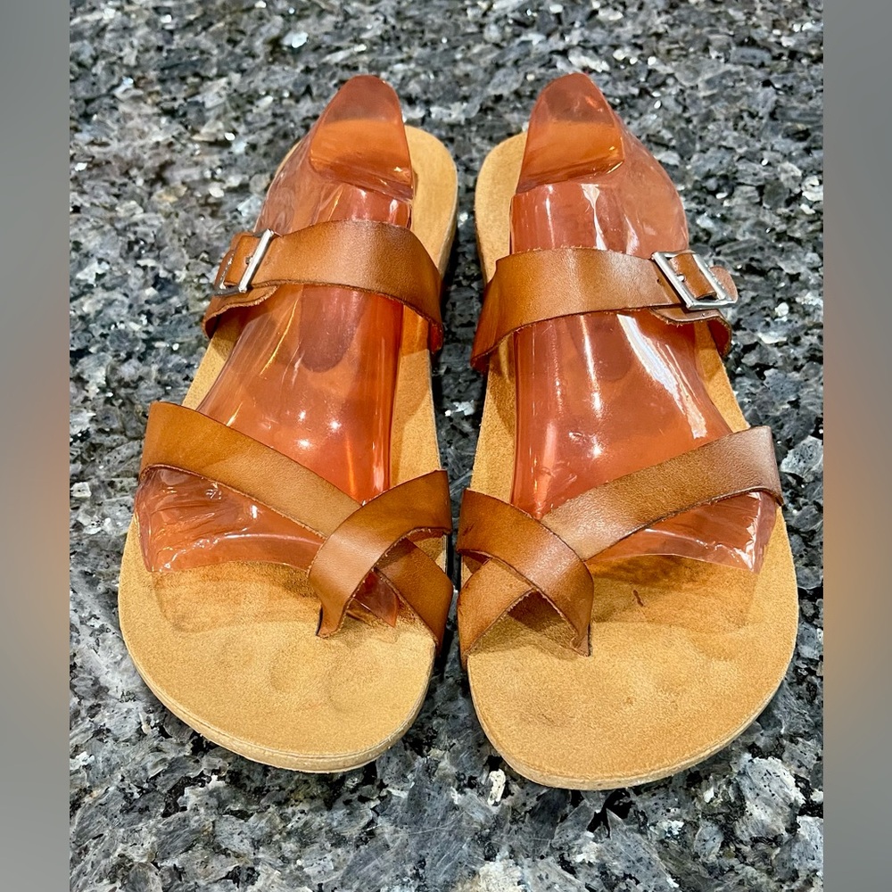 Yokono Women’s Ibeza Leather Sandals Made in Spain Size 10